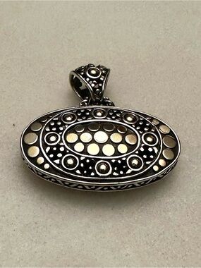 John Hardy Dot Pendant with 18K Gold accents